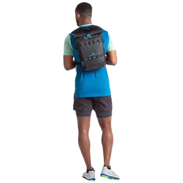 Ronhill Commuter Vest Backpack - Black/Cyan