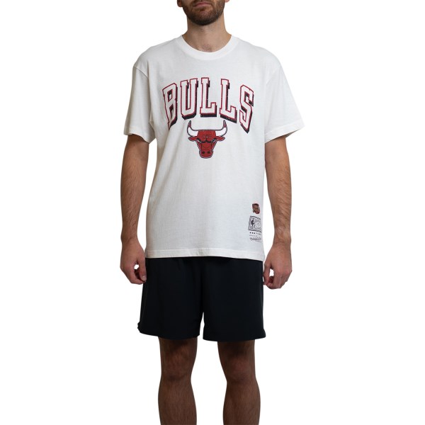 Mitchell & Ness Chicago Bulls Keyline Logo Vintage Mens Basketball T-Shirt - Chicago Bulls