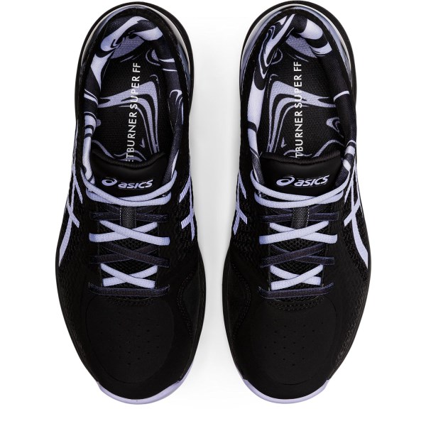 Asics Netburner Super FF - Womens Netball Shoes - Black/Vapor