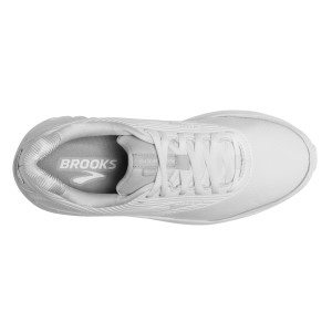 Brooks Addiction Walker 2 Leather - Womens Walking Shoes - White
