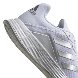 Adidas Duramo SL - Womens Running Shoes - White/Matte Silver/Grey Two