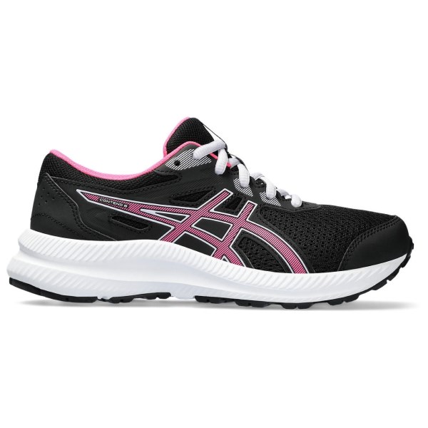 Asics Contend 8 GS - Kids Running Shoes - Black/Hot Pink