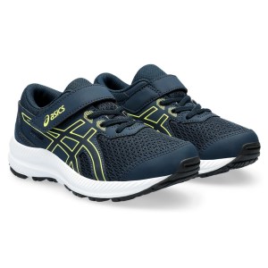 Asics Contend 8 PS - Kids Running Shoes - French Blue/Black