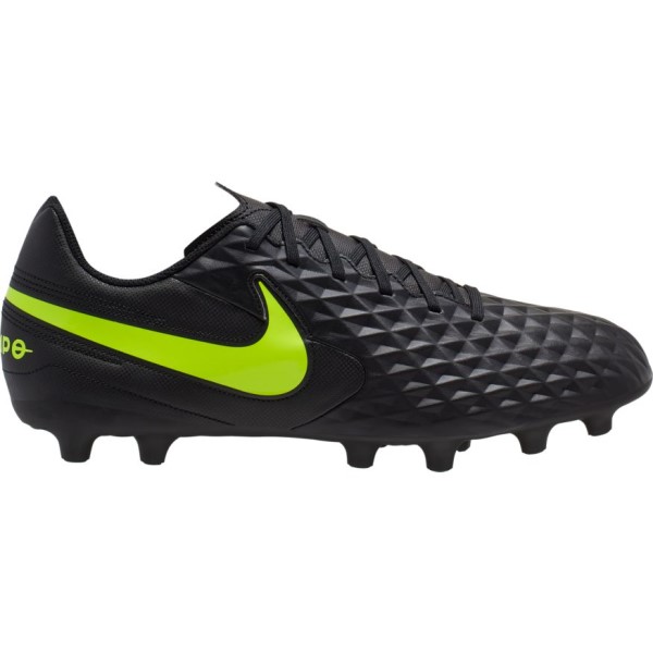 Nike Tiempo Legend 8 Club FG/MG - Mens Football Boots - Black/Volt