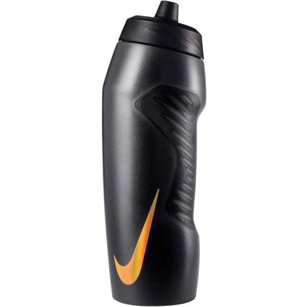 Nike Hyperfuel BPA Free Sport Water Bottle - 946ml - Black/Metallic Gold