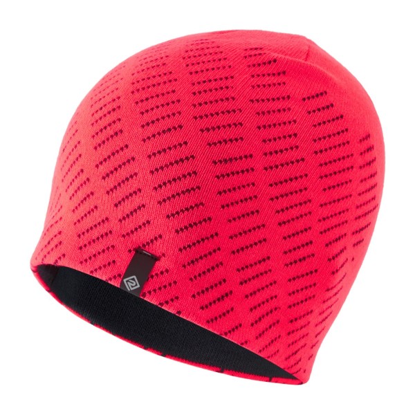 Ronhill Classic Running Beanie - Hot Pink/Charcoal