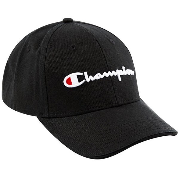 Champion Script Cap - Black