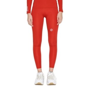 Skins Series-2 Womens Compression Long Tights - Red