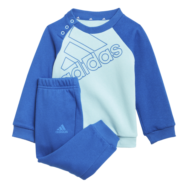 Adidas Essentials Logo Toddler Tracksuit Set - Hazy Sky/Team Royal Blue
