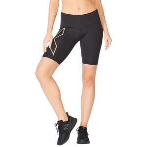 2XU Light Speed Mid-Rise Womens Compression Shorts