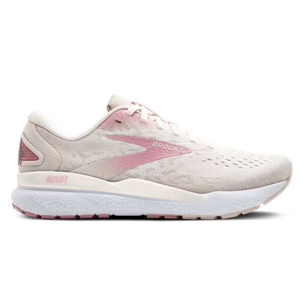 Brooks Ghost 16 - Womens Running Shoes - Coconut/Zephyr/White