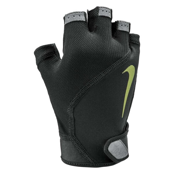 Nike Elemental Fitness Mens Weight Lifting Gloves - Black/Grey/Volt