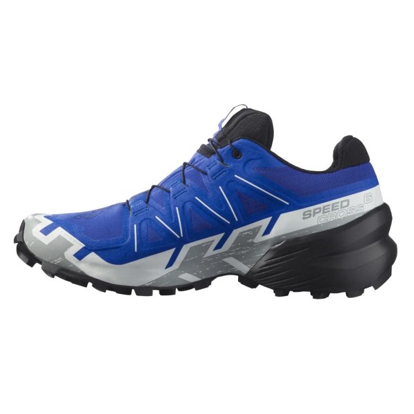 Salomon Speedcross 6 GTX - Mens Trail Running Shoes - Nautical Blue/Black/White
