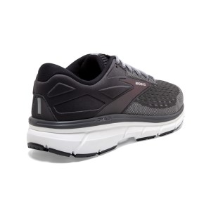 Brooks Dyad 11 - Mens Running Shoes - Blackened Pearl/Alloy/Red