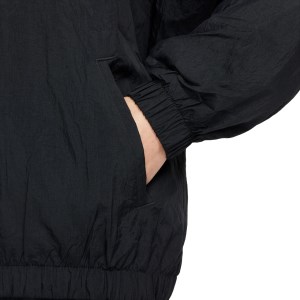 Nike Sportswear Essential Windrunner Woven Womens Running Jacket - Black/Black/White
