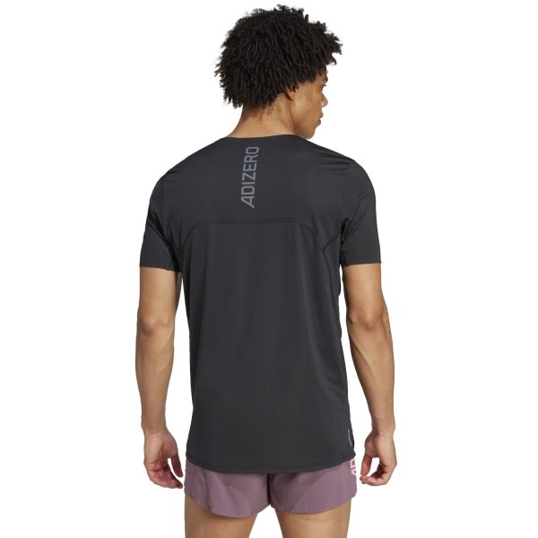 Adidas Adizero Mens Running T-Shirt - Black