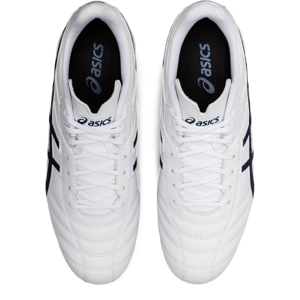 Asics Lethal Speed ST 2 - Mens Football Boots - White/Mako Blue