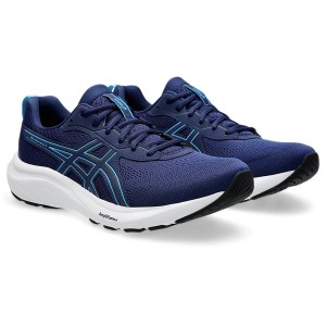 Asics Contend 9 - Mens Running Shoes - Blue Expanse/Digital Aqua