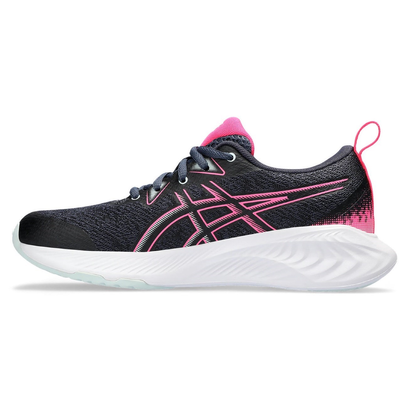 Asics Gel Cumulus 25 GS - Kids Running Shoes - Tarmac/Hot Pink | Sportitude