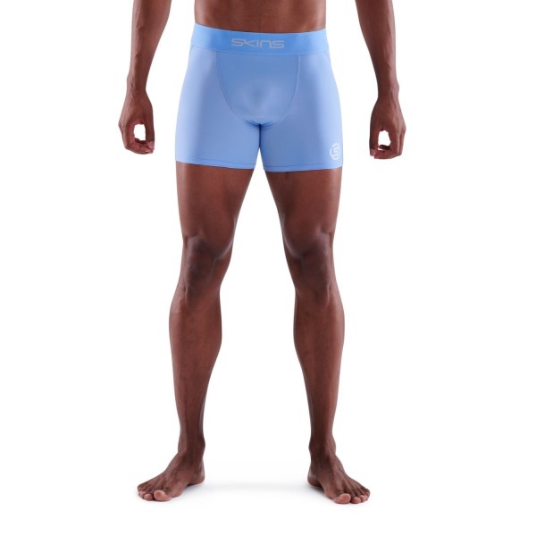 Skins Series-1 Mens Compression Shorts - Sky Blue