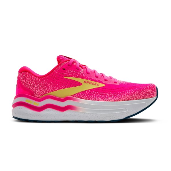 Brooks Ghost Max 2 - Womens Running Shoes - Pink/Lemon Tonic/Orange