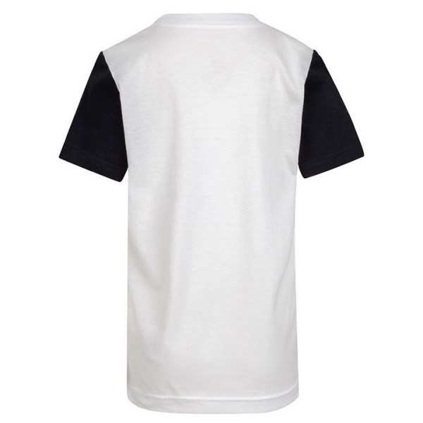 Nike Graphic Kids Short Sleeve T-Shirt - White/Black/Smoke Grey