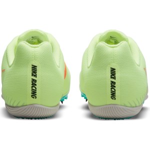 Nike Zoom Rival M 9 - Unisex Track Running Spikes - Barely Volt/Hyper Orange/Dynamic Turquoise