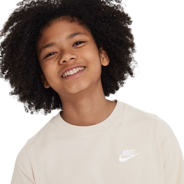 Nike Sportswear Futura Kids Boys T-Shirt - Sandrift/White