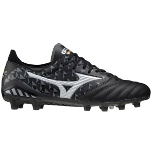 Mizuno Morelia Neo III Elite - Mens Football Boots - Black/Galaxy Silver