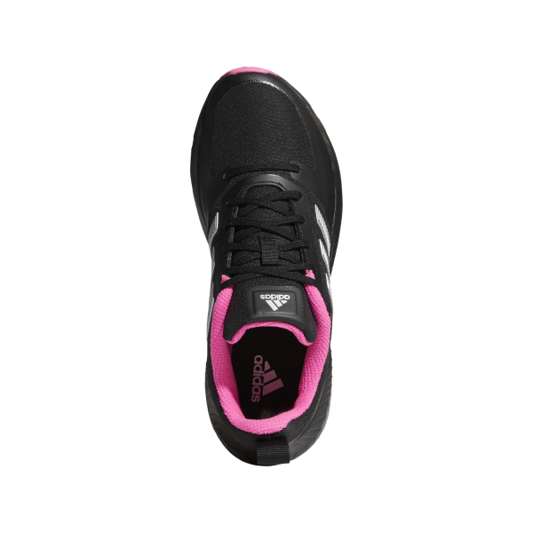 Adidas Runfalcon 2.0 TR - Womens Trail Running Shoes - Black/Silver Metallic/Screaming Pink