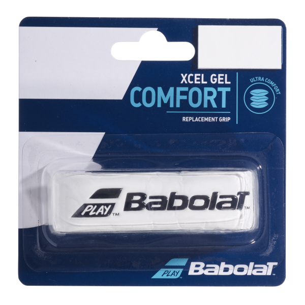 Babolat Xcel Gel Replacement Tennis Grip - White