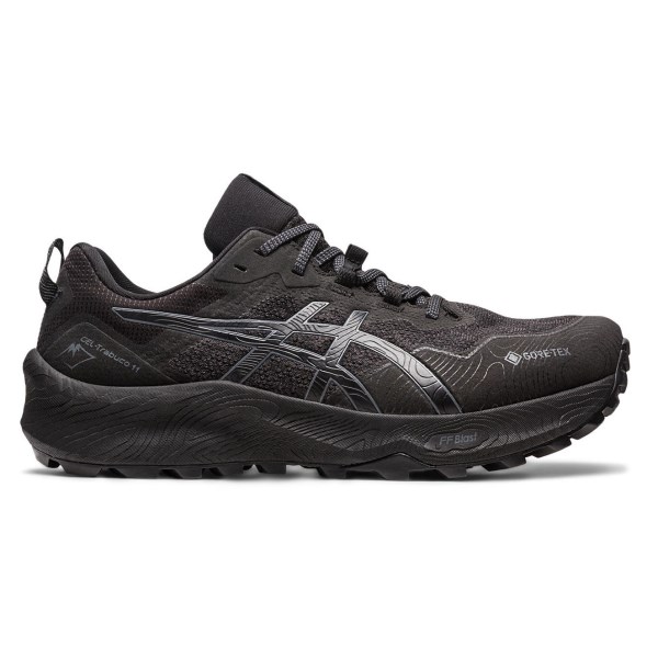 Asics Gel Trabuco 11 GTX - Mens Trail Running Shoes - Black/Carrier Grey