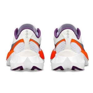 Saucony Endorphin Pro 4 - Womens Road Racing Shoes - White/Violet
