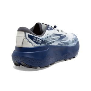 Brooks Caldera 6 - Mens Trail Running Shoes - Oyster/Blue Depths/Pearl