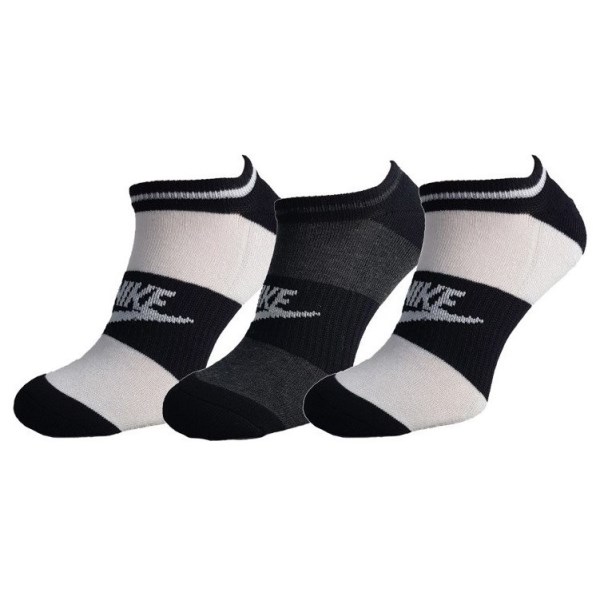 Nike Sportswear Womens Socks - 3 Pack - Black/White