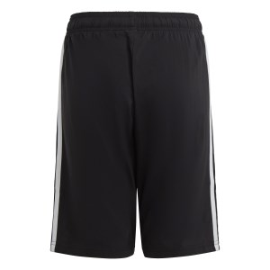 Adidas Essentials 3-Stripes Woven Kids Training Shorts - Black/White