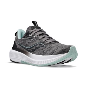 Saucony Echelon 9 - Womens Running Shoes - Charcoal Ice