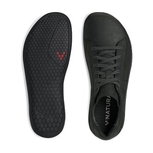 Vivobarefoot Geo Court 2.0 - Mens Sneakers - Obsidian
