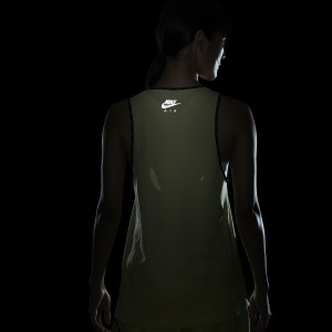 Nike Air Womens Running Tank Top - Green