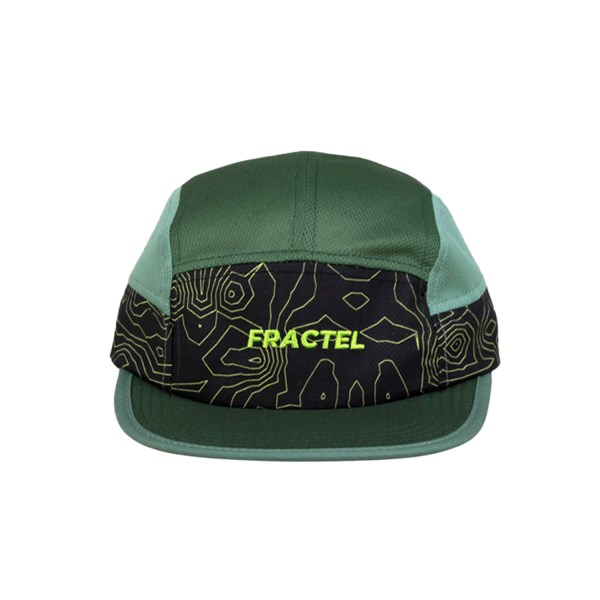 Fractel Elevate Edition Running Cap - Tonal Greens/Dark Grey