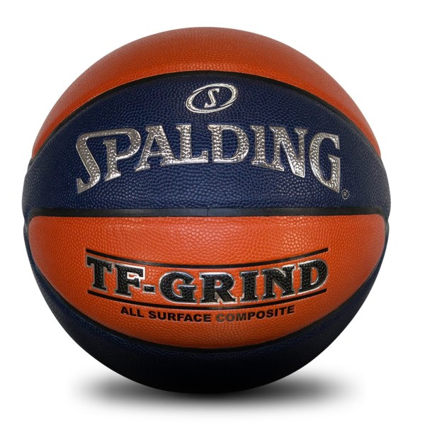 Spalding TF-Grind Indoor/Outdoor Basketball - Orange/Navy/Silver