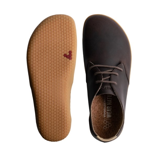 Vivobarefoot RA IV - Mens Casual Shoes - Bracken