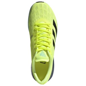 Adidas Adizero Boston 9 - Mens Running Shoes - Solar Yellow/Core Black/Clear Aqua