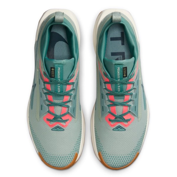 Nike Pegasus Trail 5 GTX - Mens Trail Running Shoes - Jade Horizon/Bicoastal/Pale Ivory/Armoury Navy