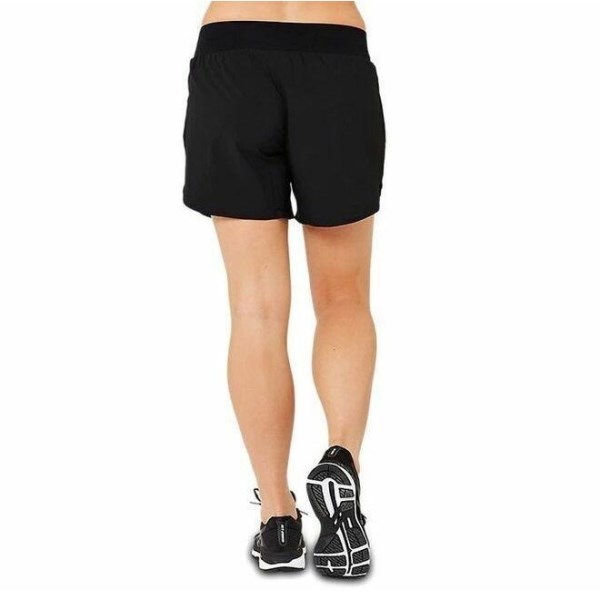 Asics 5 Inch Womens Training Shorts - Performance Black