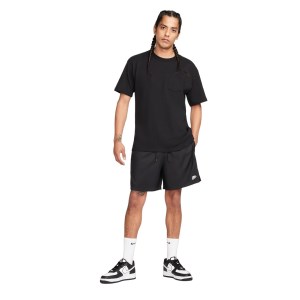 Nike Club Woven Flow Mens Shorts - Black/White