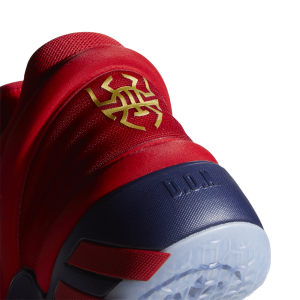 Adidas D.O.N Issue 2 GCA - Mens Basketball Shoe - Scarlet/Team Navy Blue/Gold Metalic