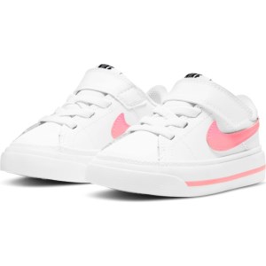 Nike Court Legacy - Toddler Sneakers - White/Sunset Pulse