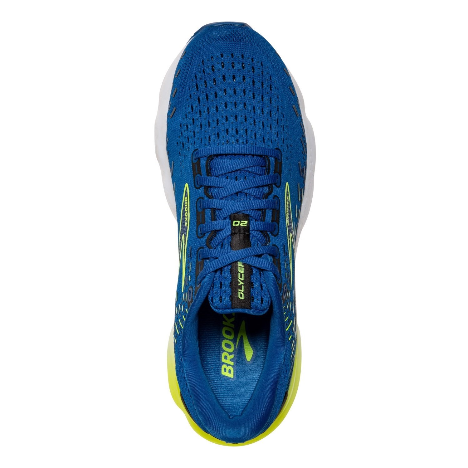 Brooks Glycerin 20 - Mens Running Shoes - Blue/Nightlife/white | Sportitude