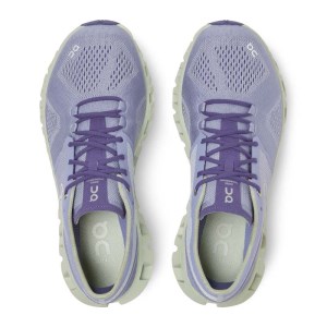 On Cloud X - Womens Running Shoes - Lavender/Ice